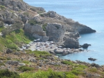 Felsiger Strand