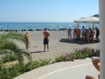 Animation am Strand