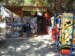 Supermarkt am Strand