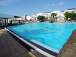 Blick über den Pool