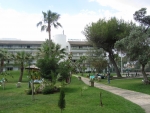 Gartenanlage der drei Esperanza Hotels