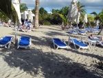 Liegenbereich auf Sand