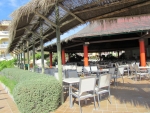 Außensitzbereich des Hotelrestaurants