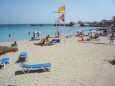 Cala Moreia, neben dem Strand ist gleich der Fischerhafen