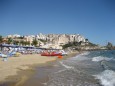 Strand in Sperlonga am Golf von Gaeta