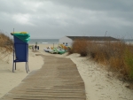 Weg durch die Dünen zum Strand von Monte Gordo