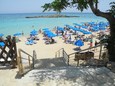 Treppe an den Strand