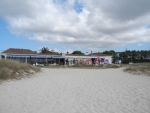 Supermarkt am Strand