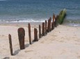 Sand so weit das Auge reicht am nördlichsten Punkt dem Ellenbogen auf Sylt