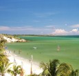 Playa El Yaque - El Yaque strahlendweißer Sandstrand, schön zum Baden