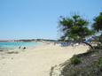 Blick über den Makronissos Strand