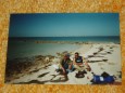 Entspannen am Strand auf der Inseln Kerkennah