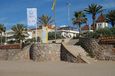 Treppe an den Strand