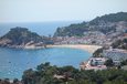 Blick auf die Bucht von Tossa de Mar