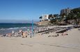 Blick auf Berge hinter Cambrils