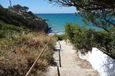 Treppe zum Strand