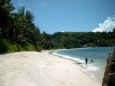 Takamaka Beach ist ein Traum im indischen Ozean