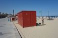 Toiletten am Strand