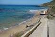 Treppe zum Strand