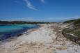 Viel Abfall am Strand