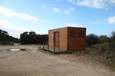 Toilette am Strand