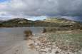 Strandsee und Landschaft