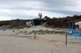 Beachvolleyball am Strand