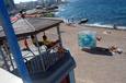 Rettungsschwimmer am Strand