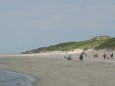 feienr Sand und flaches Wasser Strand Norddorf auf Amrum