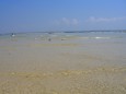 glasklares Wasser am Strand von Saint Ives in Grossbritannien