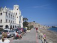 Kos Stadtstrand in der Hauptstadt der Insel sehr ursprünglich