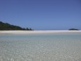 Glasklares Wasser am Whitehaven Beach