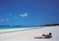 Whitehaven Beach in Queensland, Australien