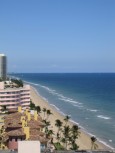 Strand am South Ocean Drive im Süden von Fort Lauderdale