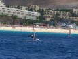 Janida Playa ist immer ein leichter Wind, ideal für Surfer und auch als Abkühlung von der Sonne