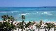 Blick auf den Waikiki Strand 