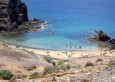 Traumhaft schöne Strandbucht bei Playa Blanca