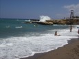 Strand zwischen Klippen auf Kreta