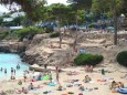 Poollandschaft mit Strandanschluß des Hotel Inturotel Playa Esmeralda auf Mallorca