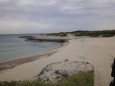 schöner einsamer Strand bei Ostuni in Apulien