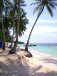 Playa Blanca Baru liegt im Norden von Kolumbien