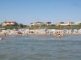 Strand von Marina di Grosseto Familienstrand idela für Ferienwohnungsliebhaber , Badeemeister und Toiletten vorhanden