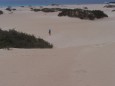 Über die Sanddünen zum Strand von Corralejo