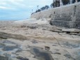 Sliema Beach auf Malta ist ein Felsstrand