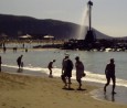 Der größte Strand von Los Cristianos im Süden Teneriffas