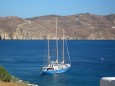 Boot bei Agios Sostis auf Mykonos