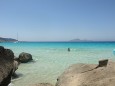 Insel Favignana ist eine aegadische Insel bei Sizilien