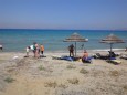 Strandszene bei Mastichari und Marmari Strand