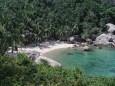 glasklares Wasser auf Koh Tao Thailand