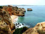 Fernblick auf Portugals Küste